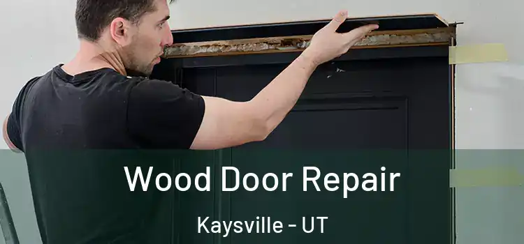Wood Door Repair Kaysville - UT